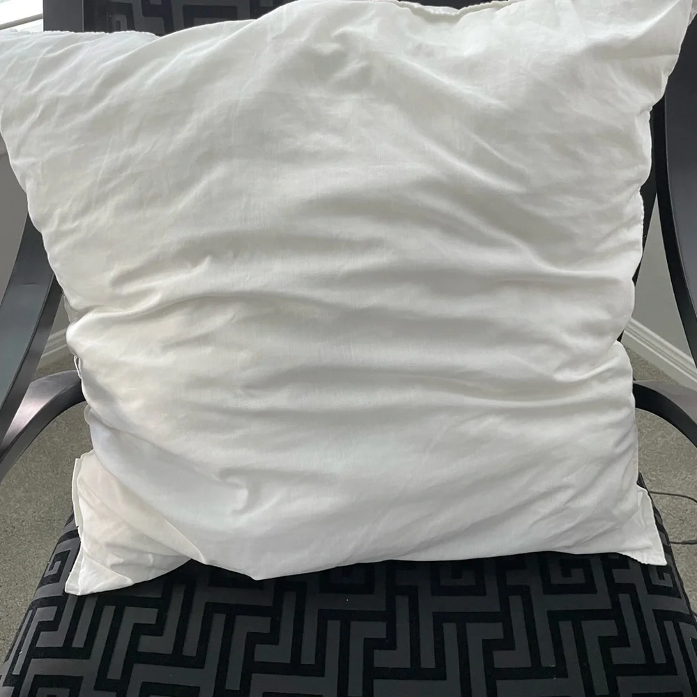 2 IKEA Gosa Aster 25 x 25 inch pillows